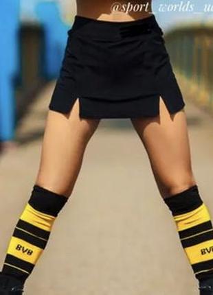 Шорты-юбка спортивная стрейчевая юбка шорты - xxs,xs1 фото