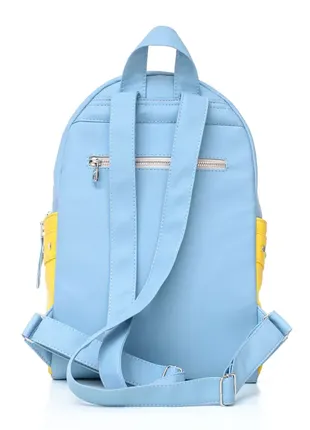 Жіночий рюкзак sambag dali bpse блакитний з жовтим9 фото