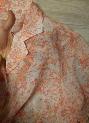 Прозрачная блуза летняя3 фото