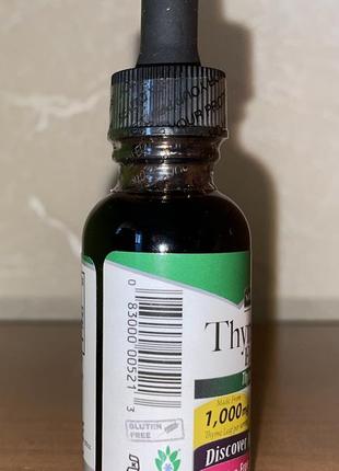 Экстракт листьев тимьяна nature’s answer 1000мг