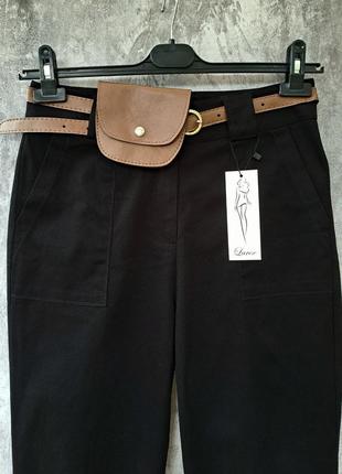 Женские коттоновые штаны, джоггеры, см. замеры3 фото