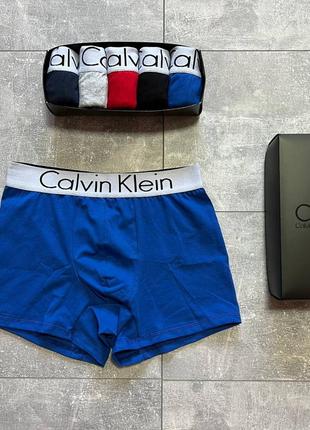 Набір чоловічих трусів-боксерів calvin klein4 фото