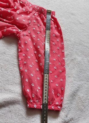 Сорочка h&m 36, s-m, блуза з об'ємним рукавом та відкритими плечима, сорочка для вагітних7 фото