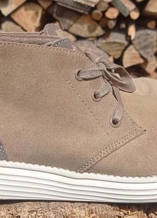 Кросівки черевики від skechers status rolano  relaxed fit suede