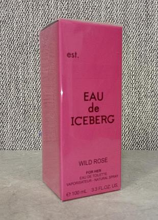 Iceberg eau de iceberg wild rose 100 для женщин (оригинал)