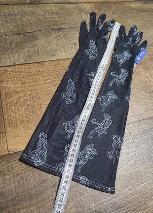 Перчатки длинные женские