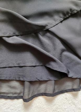 Сукня шифонова  zara, s, 26 на підкладці, декор на плечах, зара s10 фото
