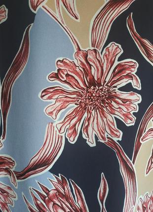 Стильне плаття marks&spencer з принтом великих квітів9 фото