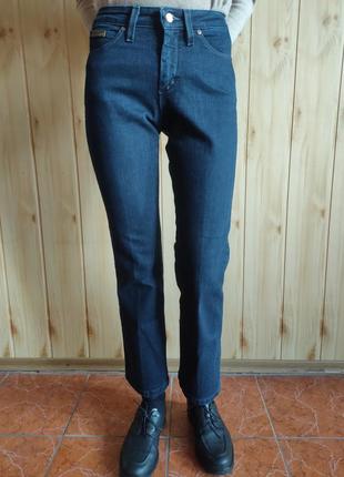 Фірмові прямі джинси wrangler (оригінал), висока посадка