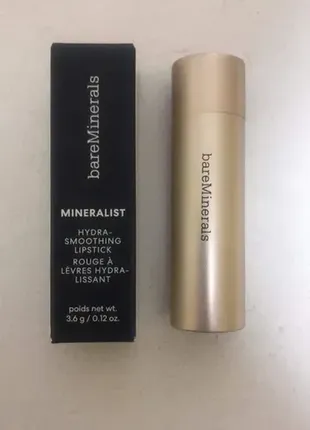 Bare minerals mineralist hydra-smoothing lipstic бар минералс помада.акция 1+1=3