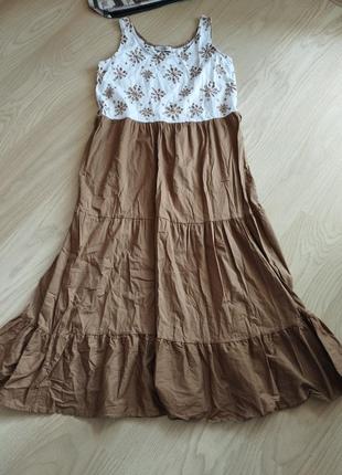 Хлопковий сарафан 40-42