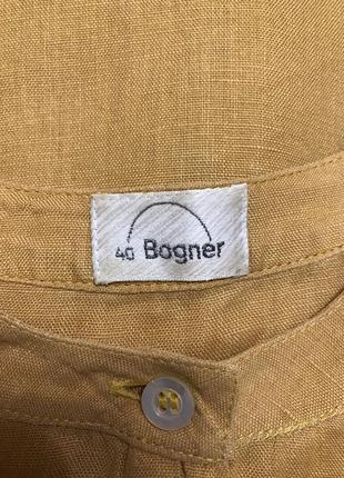 Винтажная льняная рубашка bogner5 фото
