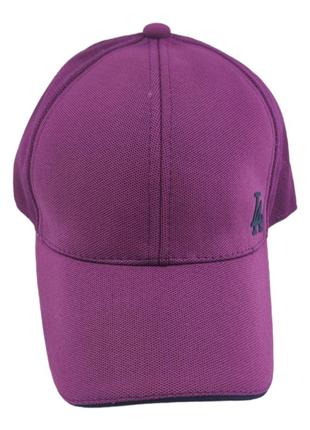 Кепка бейсболка женская польша 56-60 универсальный размер сетка летняя фиолетовый (бб619)2 фото
