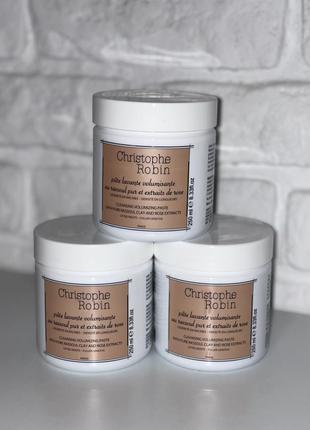 Christophe robin paste scrub шампунь паста скраб для шкіри голови