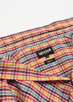 Lyle&scott regular fit shirt8 фото