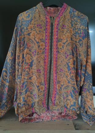 Бомбер кофта двусторонняя black colour