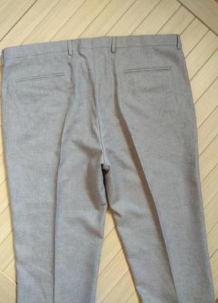 Льняные брюки штаны из льна лён viggo ☕ размер 38r/наш 52-54рр4 фото