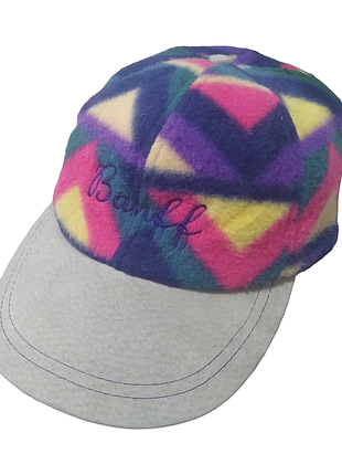 Кепка бейсболка флис banff multicolor unisex vintage outdoor1 фото