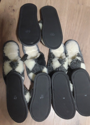 Тапки з овчини.капці вовняні.