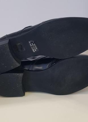 Туфли ботиночки оксфорды bata натуральная кожа5 фото