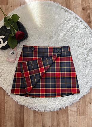 Юбка мини на запах