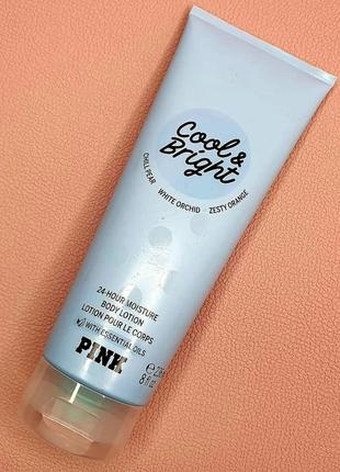 Увлажняющий лосьон для тела victoria’s secret pink аромат cool bright