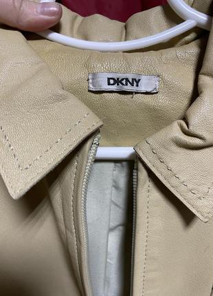 Кожаная куртка dkny2 фото