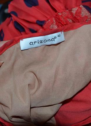 Нереально-красивое платье в горох arizona! lux! кружевная спинка! юбка плиссе!10 фото