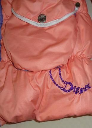 Куртка diesel демисезон утепленная стильная 5-6 лет 116-122 см3 фото