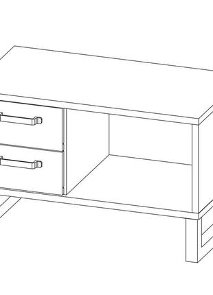 Тумба для обуви 1д2ш бари2 фото