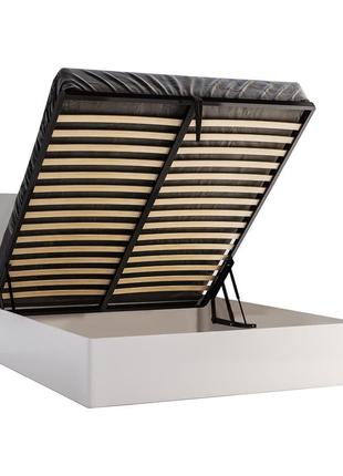 Ліжко дженніфер 160х200 м'яка спинка з підйомним механізмом.