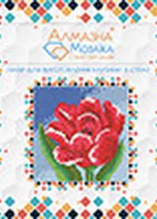 Алмазна вишивка набір для дітей маленький тюльпан 15х15 ua-0422 фото