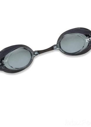 Детские очки для плавания intex 55691 размер l (черный)
