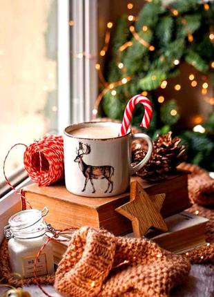 Алмазна мозаїка на підрамнику в очікуванні нового року 40х50 tn1164