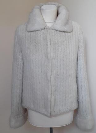 Куртка з норки , в'язана