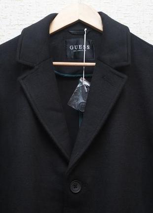 Пальто guess (usa), чорного кольору.4 фото