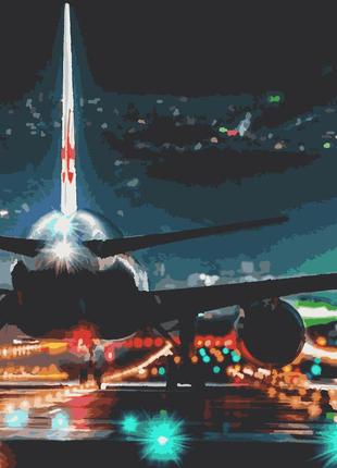 Картини за номерами літак 40*50см