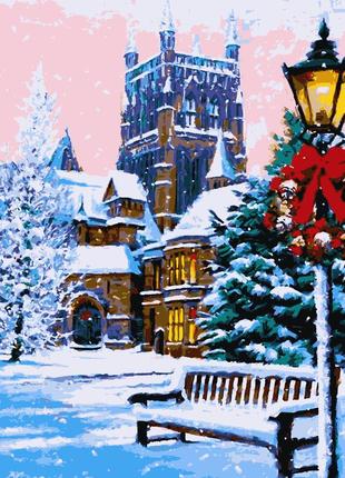 Картини за номерами зима у вестмінстері 50*60 см