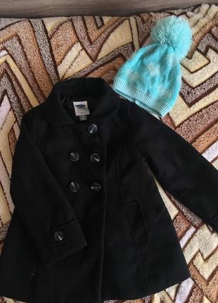 Пальто old navy шапочка в подарунок1 фото