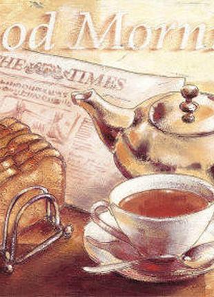 Алмазная вышивка на подрамнике good morning 40х30 dmf-221