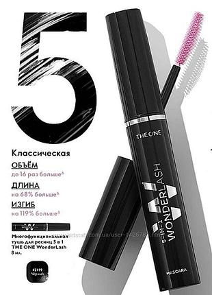 Класична тушь 5в1
