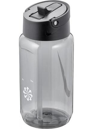 Бутылка niketr renew recharge straw bottle 16 oz антрацит уни 437 мл n.100.7640.072.16