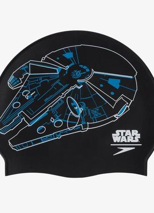 Шапка для плавания speedo millenium falcon slogan prt cap черный уни osfm 5053744485225