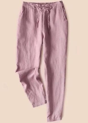 Лёгкие летние брюки, женские штаны,на резинке,модные штаны;1736f4 фото