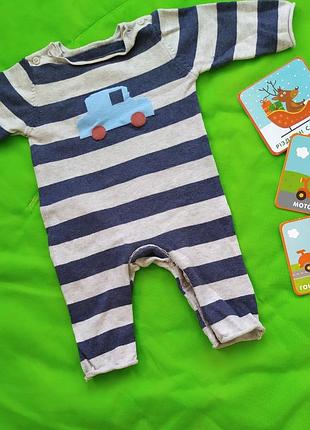 Вязанный песочник (комбинезон/человечек)