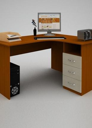 Офісний стіл flashnika с-18 (1400мм x 1200мм x 750мм)