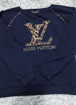 Шикарний женський свитшот louis vuitton.