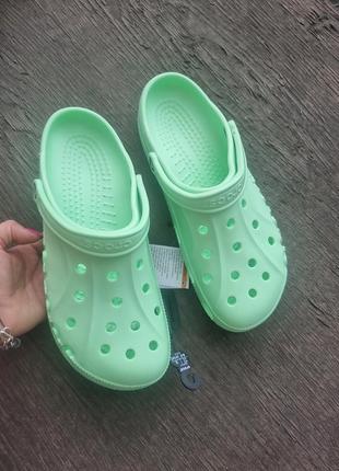 Мягкие и удобный  сабо crocs bay на каждый день ращмер м12-46/47-30см3 фото