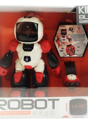 Детский робот на радиоуправлении 616-1 с функцией программирования (красный)