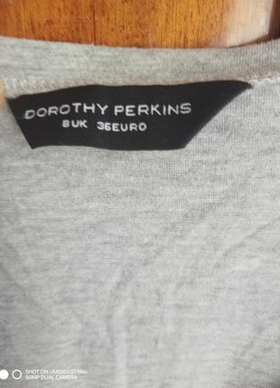 Футболка,туника с рисунком зебры dorothy perkins p.36(s-m)3 фото